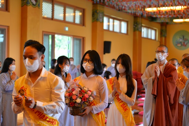 The Vesak Great Ceremony at Hoang Phap Temple in Jeonju City - South Korea